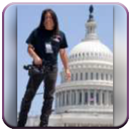 Man Standing in Front of Capital