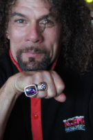 Roger & Geoff Bodines Daytona & Olympic Gold Metal Rings