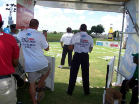 Iceman ESPN Crew from Hitters Entrance