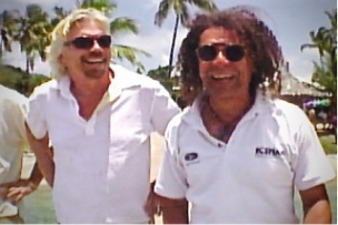 Roger and Sir Richard Branson