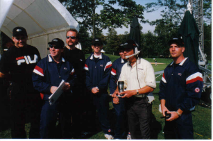 Iceman with Ground Crew