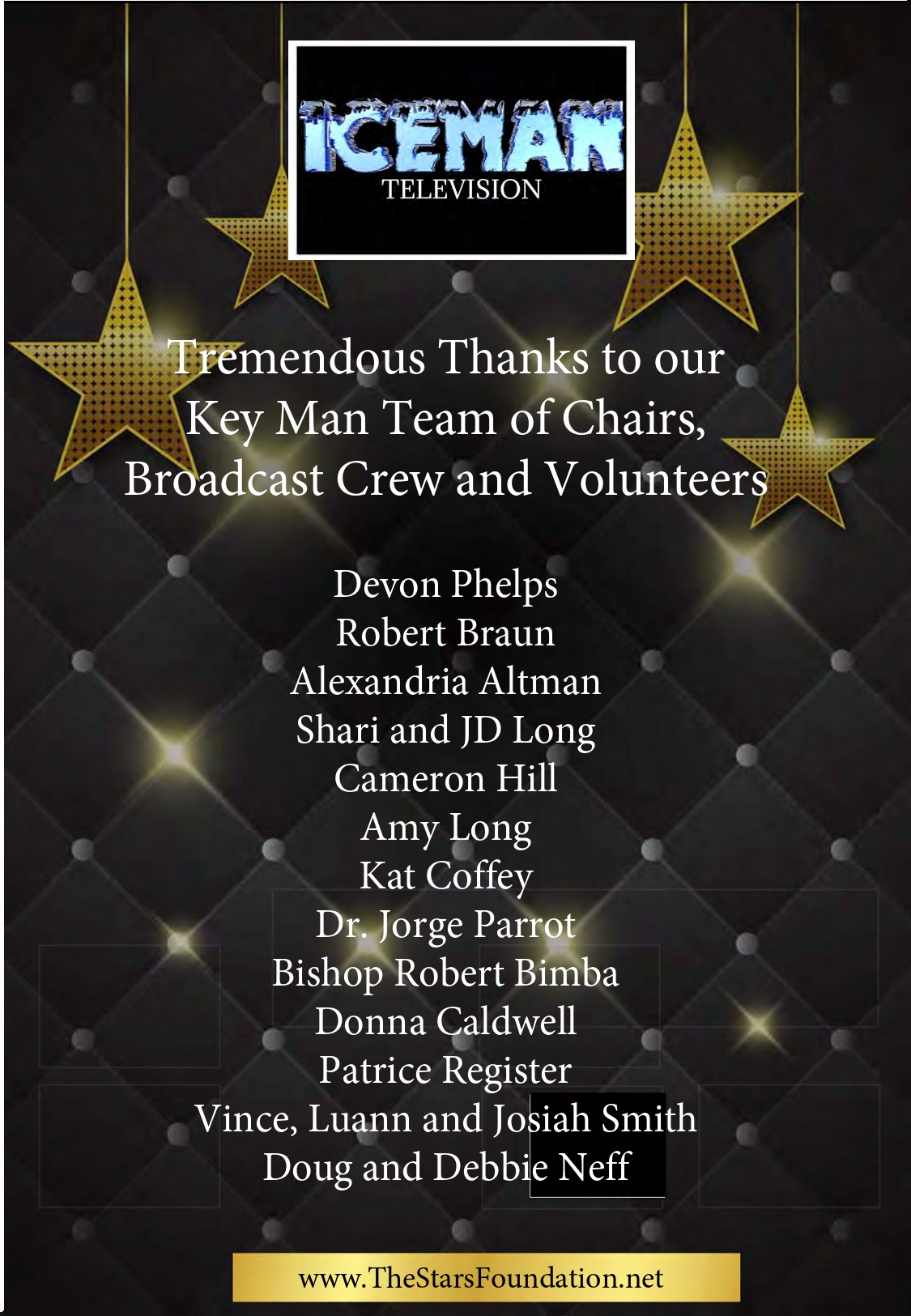 Iceman Television Acknowledgment
